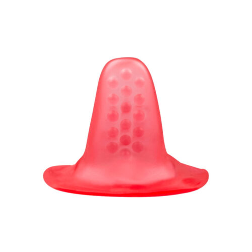 Capa de Língua em Silicone com Saliências Massageadoras Pau Brasil