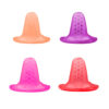 A570-Vermelha_3 Capa de Língua em Silicone com Saliências Massageadoras Pau Brasil