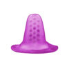 A571-Roxa_1 Capa de Língua em Silicone com Saliências Massageadoras Pau Brasil