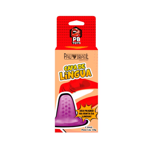 A572-Rosa_2 Capa de Língua em Silicone com Saliências Massageadoras Pau Brasil