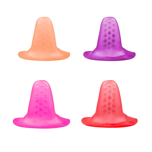 A572-Rosa_3 Capa de Língua em Silicone com Saliências Massageadoras Pau Brasil