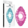 AC004R-Rosa_1 Anel Oriental Grande em Silicone Transparente Adão e Eva