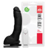 ADAO40P-Preto_1 Você & Ele Prótese Bengala com Escroto, Ventosa e Vibro 21x5,5cm Adão e Eva