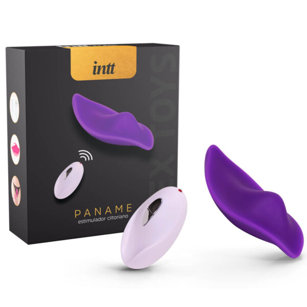 Paname Vibrador de Calcinha com 12 Vibrações em Silicone Intt
