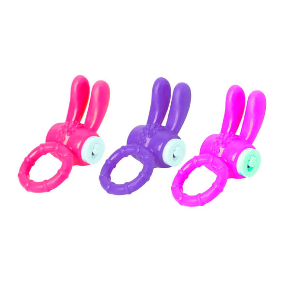 AN003-Roxo_2 Vibrating Ring Anel Peniano Rabbit com Estimulador de ClitĂłris Vip Mix