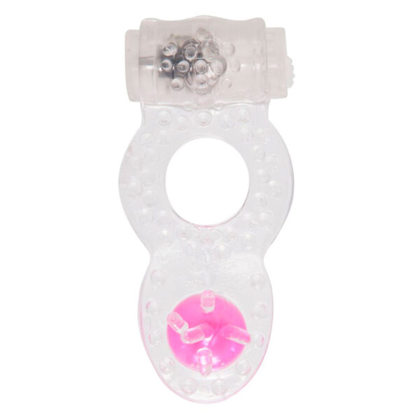 AN006_1 Anel Peniano com Vibrador e Pérola Estimuladora Vip Mix