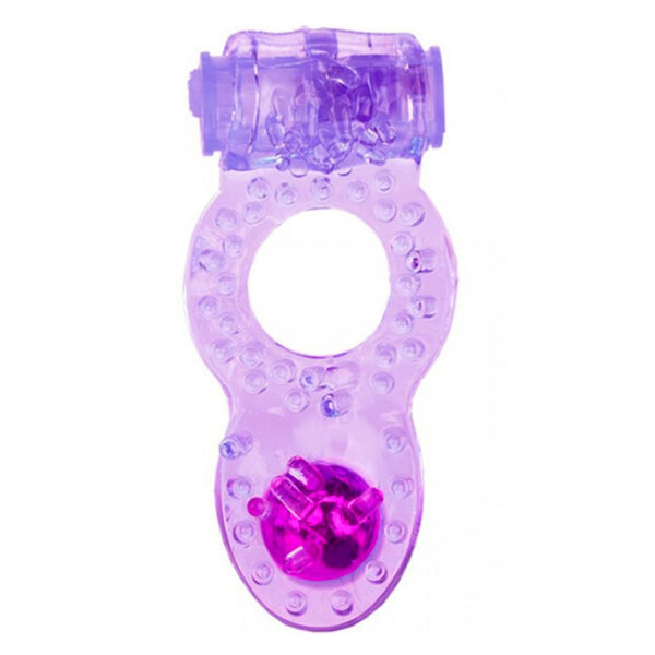 AN006_3 Anel Peniano com Vibrador e Pérola Estimuladora Vip Mix