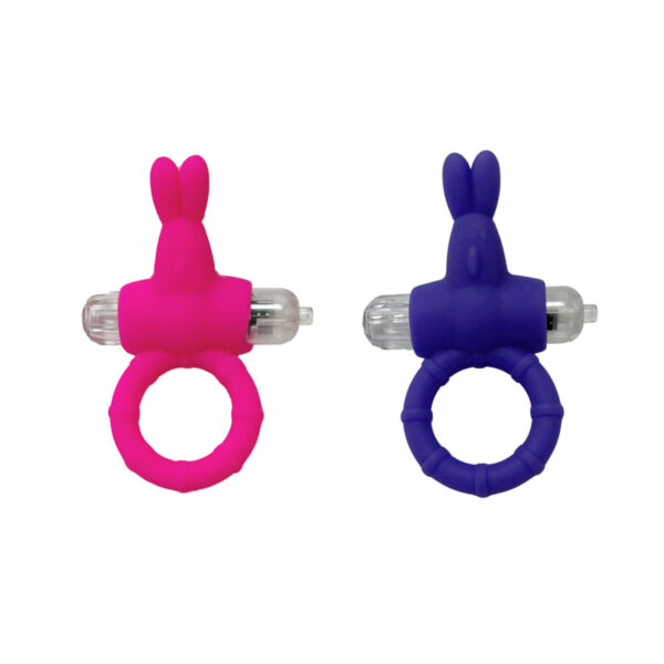 AN010-Azul_3 Youvibe Anel Peniano Flexível em Silicone com Vibração Vip Mix