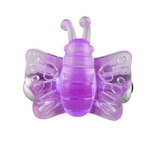 AN019-Roxo_1 Anel Peniano Butterfly Aphrodisia com Micro Bullet a Prova d'Agua