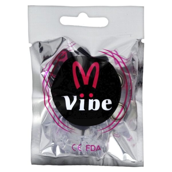 AN020_4-1 Anel Peniano com Vibrador e Estimulador de Clitóris Vip Mix
