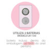 AN020_6 Anel Peniano com Vibrador e Estimulador de Clitóris Vip Mix