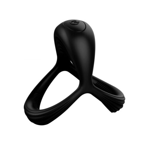 Vibe Ring Anel Peniano Duplo em Silicone com Estimulador Clitoriano Vip Mix