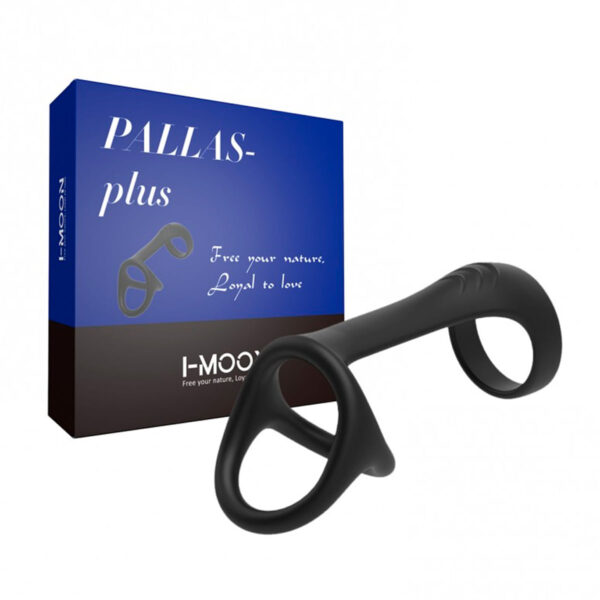 AN086-Preto_5 I-Moon Pallas Plus Anel Peniano com Anel de Escroto Vip Mix