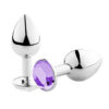 AP-1802-Roxo_1 Plug Anal com Jóia em Aluminio Pequeno 3R Import