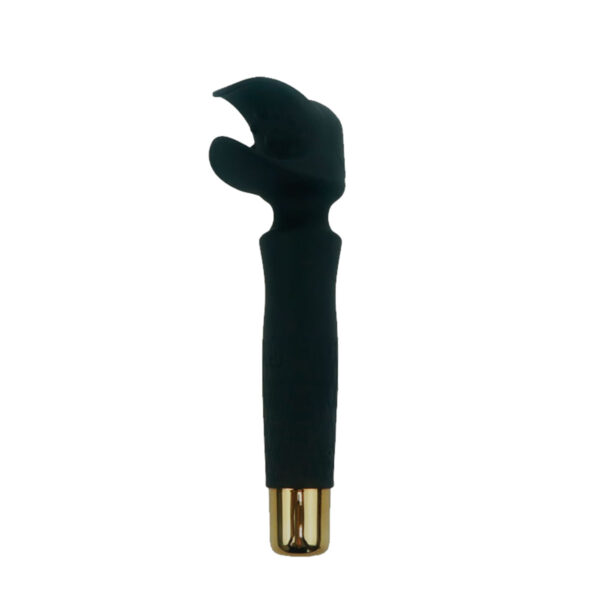 AV-007-Preto_1 Vibrador Recarregável com Formato Anatômico e 7 Modos de Vibração 3R Import