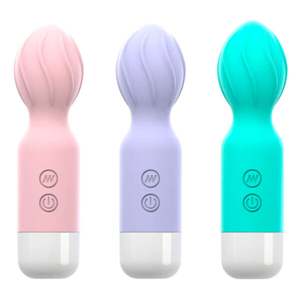 AV000B-Rosa_3 Mini Varinha Mágica Recarregável com 18 modos de Vibração Vip Mix
