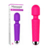 AV000M-Pink_2 Vibrador Varinha Mágica com 20 Modos de Vibração e 8 Níveis de Velocidade Vip Mix