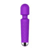 AV000M-Roxo_1 Vibrador Varinha Mágica com 20 Modos de Vibração e 8 Níveis de Velocidade Vip Mix