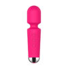 AV000P-Pink_1 Mini Toy Vibrador Varinha Mágica com 20 Modos de Vibrações e 8 Níveis e Velocidade Vip Mix