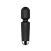 AV000P-Preto_1 Mini Toy Vibrador Varinha Mágica com 20 Modos de Vibrações e 8 Níveis e Velocidade Vip Mix