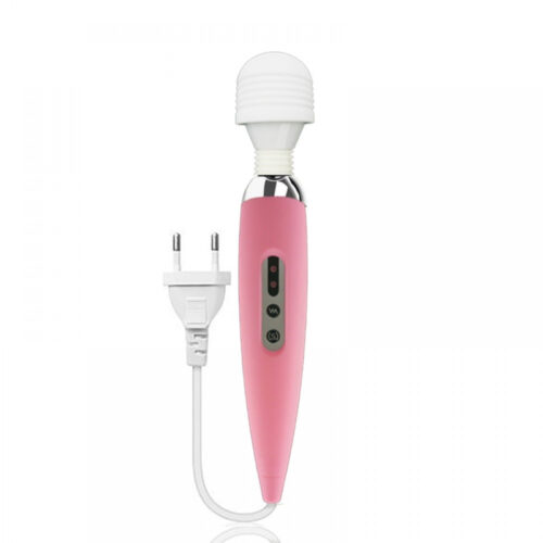 AV002S-Rosa_1 Massageador Íntimo com 12 Vibrações Bi-volt Miss Collection