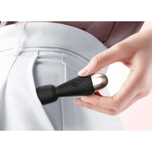 AV024-Preto_4 Lilo Mini Massageador Corporal com 10 Modos de Vibração Vip Mix