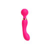 Massage Stick Vibrador com Dupla Estimulação com 20 Modos de Vibração e 8 Velocidades Vip Mix
