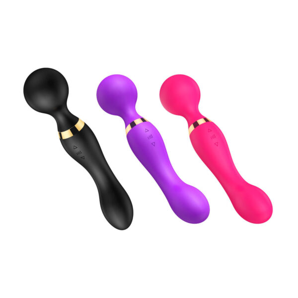 Massage Stick Vibrador com Dupla Estimulação com 20 Modos de Vibração e 8 Velocidades Vip Mix