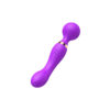 Massage Stick Vibrador com Dupla Estimulação com 20 Modos de Vibração e 8 Velocidades Vip Mix