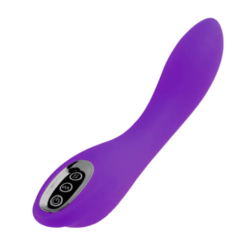 Aixi-0033-Roxo_1 Vibrador Ponto G com Esfera Massageadora e 7 Modos de Vibrações 3R Import