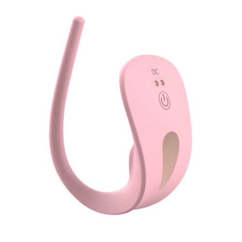 BB1002-Rosa-Claro_1 Vibrador de Casal Recarregável com 7 Modos de Vibração Our Moment Import