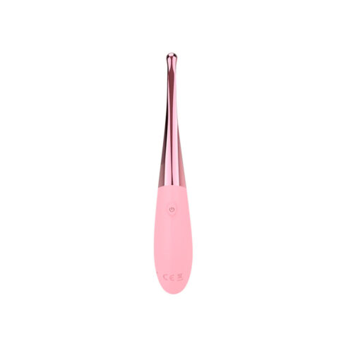 BC1065-Rosa-Claro_1 Vibrador Recarregável com 12 Modos de Vibração Our Moment Import