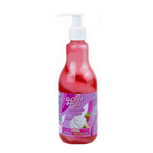 BG3913-Vermelho_1 Body Girl Hidratante Beijável 305ml Garji
