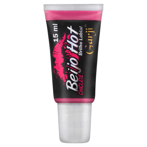 Beijo Hot Brilho Labial de Chiclete 15ml Garji