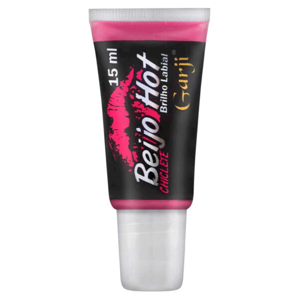 Beijo Hot Brilho Labial de Chiclete 15ml Garji
