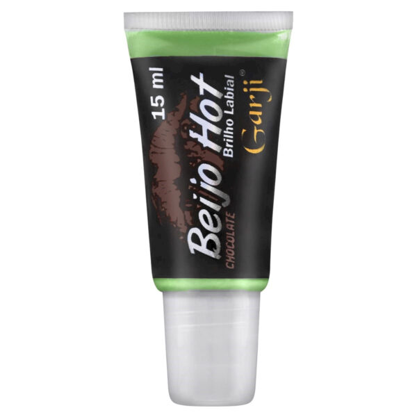 BHCHO_1 Beijo Hot Brilho Labial de Chocolate 15ml Garji