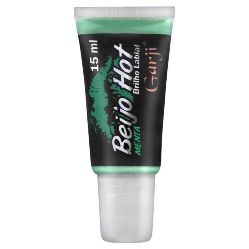 Beijo Hot Brilho Labial de Menta 15ml Garji