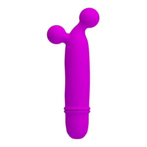 BI-014535-Roxo_1 Pretty Love Goddard Mini Vibrador com Esferas Massageadoras e 10 Modos de Vibração 3R Import