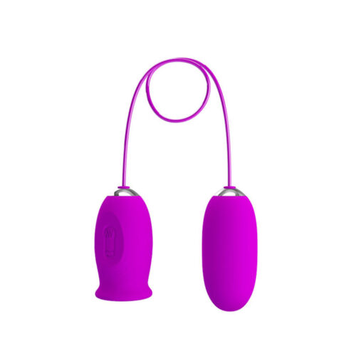BI-014749-Roxo_1 Pretty Love Daisy Cápsula Dupla Recarregável 12 Modos de Vibração 3R Import