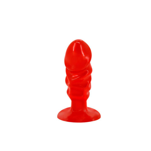 Plug Anal Formato de Pênis com Ventosa 3R Import