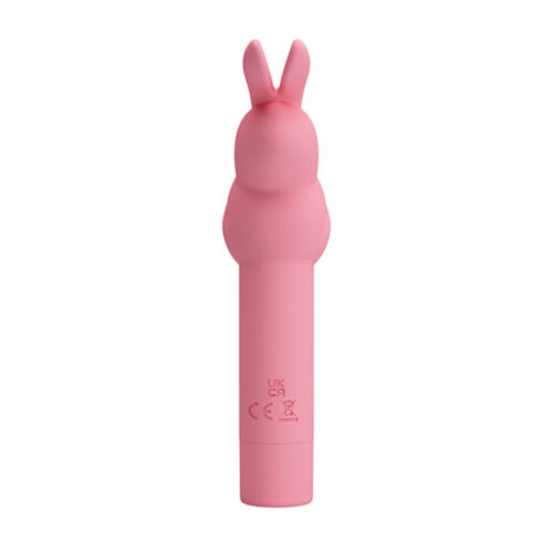 BI-300008-Rosa-Claro_1 Pretty Love Gerardo Mini Vibrador com 10 Modos de Vibração e Estimulador Coelho na Ponta 3R Import