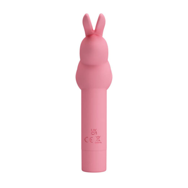 BI-300008-Rosa-Claro_1 Pretty Love Gerardo Mini Vibrador com 10 Modos de Vibração e Estimulador Coelho na Ponta 3R Import