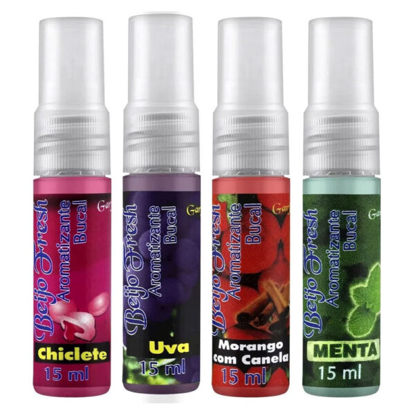 Aromatizante Bucal Beijo Fresh 15ml Garji