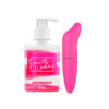 BK1424-Morango_1 Kit 2 Itens Gel Aromatizante Secrets Woman 240g e Massageador Golfinho Belkit
