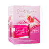 BK1424-Morango_2 Kit 2 Itens Gel Aromatizante Secrets Woman 240g e Massageador Golfinho Belkit