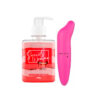 BK1430-Sensacao_1 Kit 2 Itens Gel Aromatizante Secrets Woman 240g e Massageador Golfinho Belkit