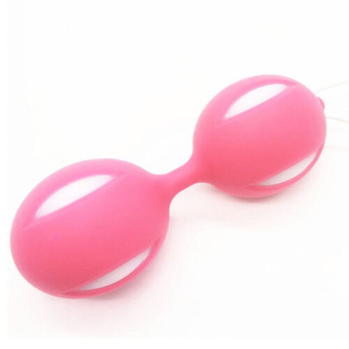 BL001-Rosa_1 BenWa Bolinha com Peso Interno para Pompoarismo Vip Mix