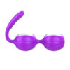 BL007-Roxo_2 Bolas Ben-Wa Para Pompoar em Silicone e ABS Miss Collection