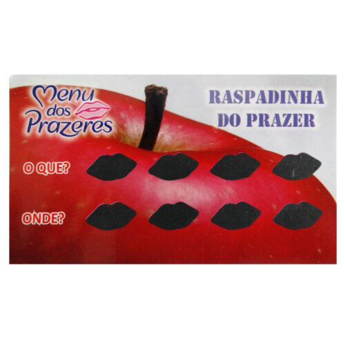 BMP012_1 Raspadinha do Prazer Menu dos Prazeres