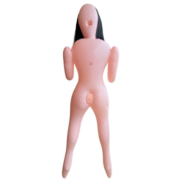 BN-012-Bege_2 Top-Notch Boneca Inflável com Seios Fartos e 3 Orifícios para Penetração 3R Import